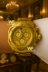 DRAGON GOLD WATCH (HEAVY QUALITY DUBAI IMPORTED (NEW ARRIVAL)